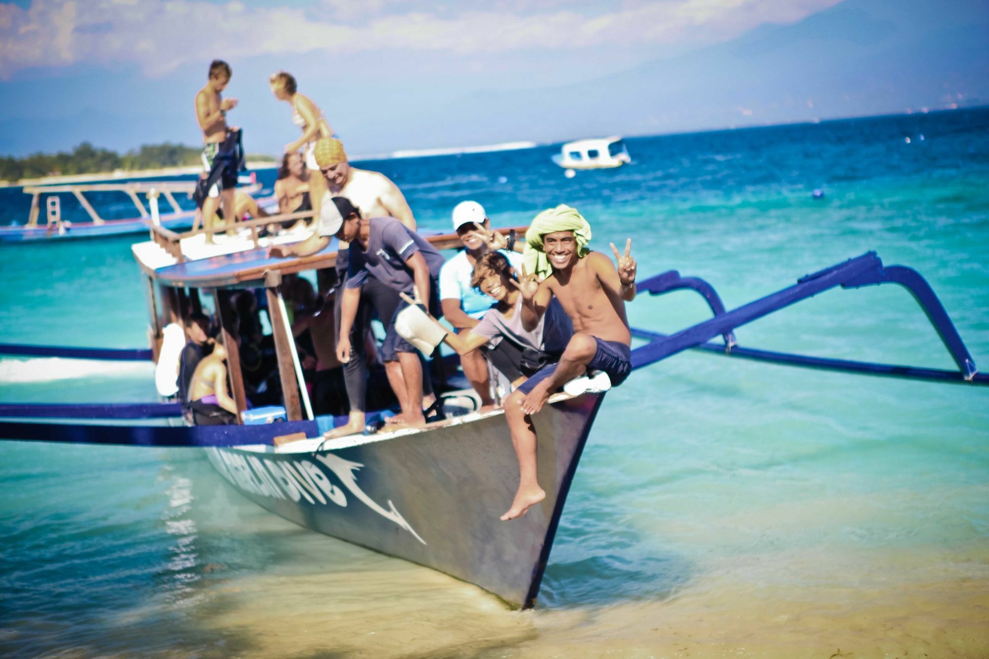 Blue Marlin Dive Resort Trawangan Gili Trawangan Kültér fotó